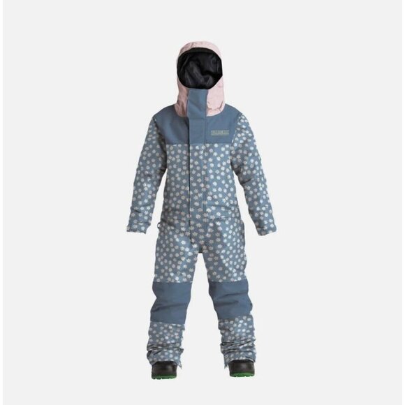 Airblaster Daisy Floral Youth Freedom Snowsuit Size S